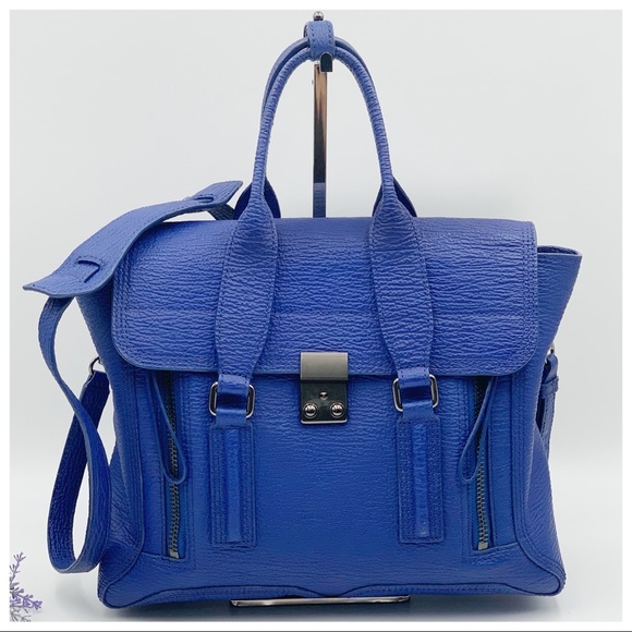 3.1 PHILLIP LIM Medium Pashli Satchel Cobalt Blue - Picture 3 of 13